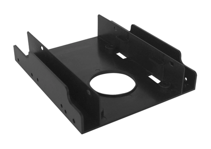 2.5" to 3.5" Dual Bay Adapter Converter Bracket for SATA and SSD Drives with Screws