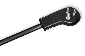 16AWG Low Profile Angled NEMA 5-15P to NEMA 5-15R Power Cord Extension UL cUL listed