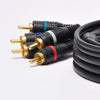 P3V2A-6 6Ft 5-RCA Component Video/Audio Coaxial Cable RG-59/U for HDTV DVD VCR