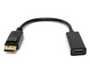 9" Displayport (DP) Male to HDMI Female Video Audio Cable Adapter for PC, Notebook, HDTV