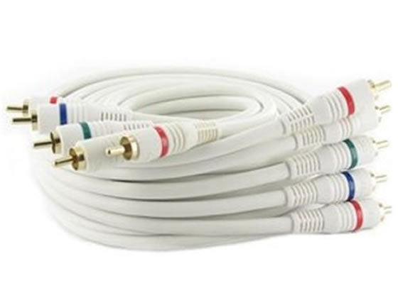 P3V2A-3W 3Ft (3 Feet) 5-RCA Component Video/Audio Male to Male Cable