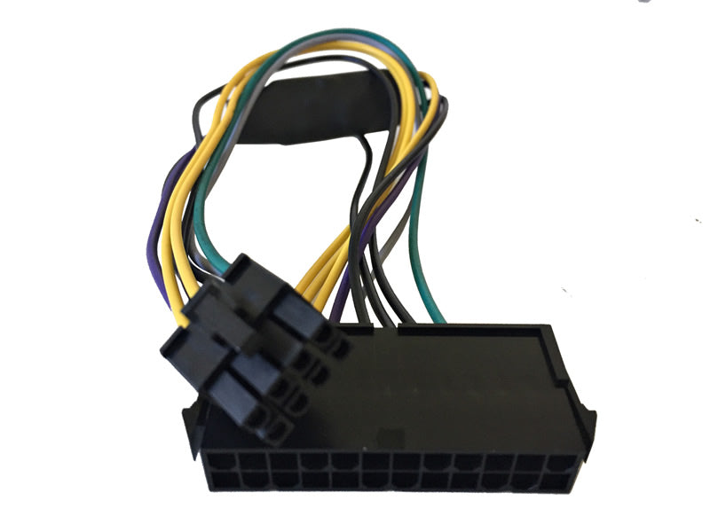 12-Inch 24-Pin to 8-Pin 18AWG ATX Power Supply Adapter Cable 12-Inch 24-Pin to 8-Pin 18AWG ATX Power Supply Adapter Cable