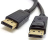 50Ft (50 Feet) DisplayPort Male to Male 20-Pin Cable with Latches 24AWG Black 