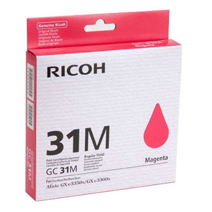 Ricoh 405690 GC 31M Magenta Toner Cartridge Laser 1560 Page REGULAR YIELD