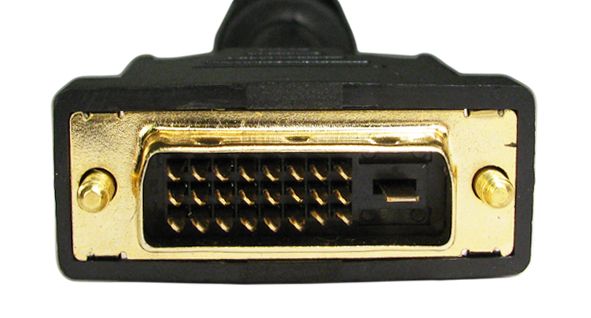 DisplayPort Male to DVI-D (24+1) Dual Link Cable 28AWG Gold Plated Connectors 1920x1200 (3Ft, 6Ft, 10Ft, 15Ft)