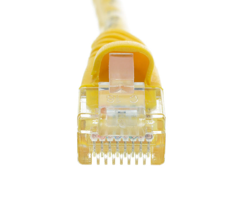 3Ft (3 Feet) CAT6 RJ45 24AWG Gigabit 550MHz Snagless UTP Network Patch Cable YELLOW
