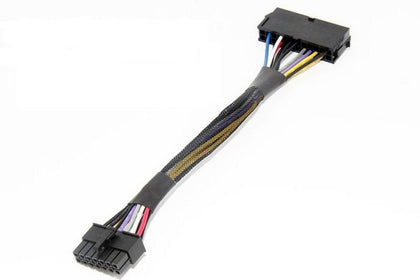8" (8-Inch) ATX 24-Pin to 14-Pin Power Supply Cable Adapter 18AWG for Lenovo IBM