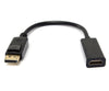 9" Displayport (DP) Male to HDMI Female Video Audio Cable Adapter for PC, Notebook, HDTV