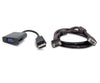 8.5" DisplayPort DP to VGA Adapter and 100Ft. SVGA Cable Combo