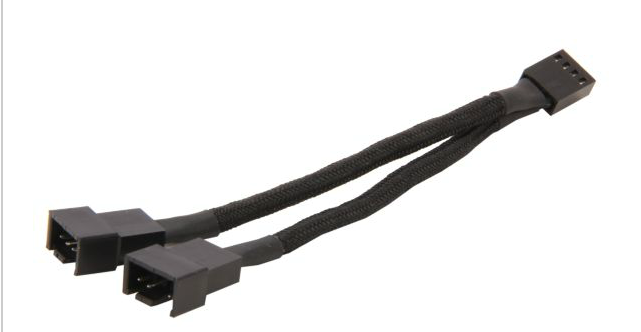 10" PWM Y CABLE Silent Cable Adapter CA-PWM