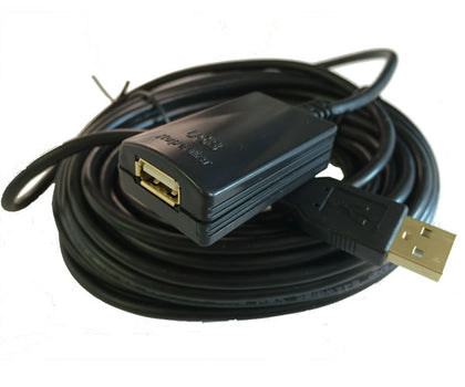 30Ft (30 Feet) USB 2.0 Male A to Female A Active Repeater Extension Cable
