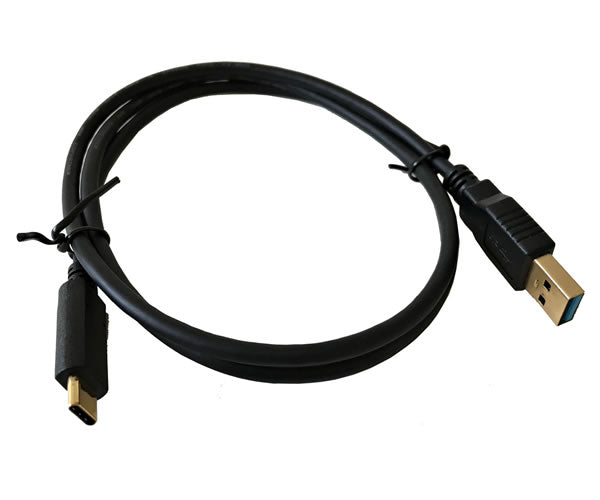 3Ft (3 Feet) USB 3.1 Gen2 A Male to Type C Male up to 5 Gbps with Gold Connectors