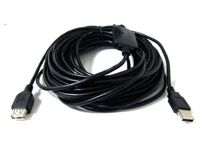 USB-EXTBLK 16Ft. USB 2.0 A Male to A Female Active Extension Cable