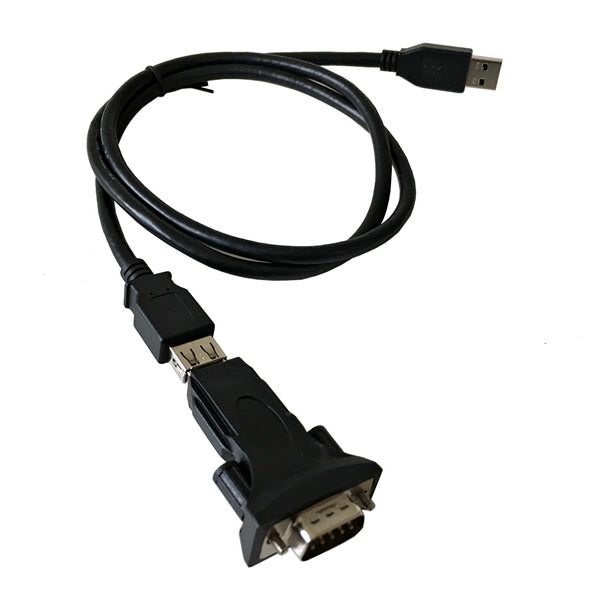 USB 2.0 to RS-232 Serial DB9 (9-Pin) Adapter with FTDI and 3Ft USB Cable Win, Mac, Linux, Android