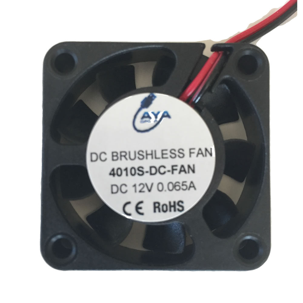 DC Brushless 12V 0.065A 40X40X10mm 6500RPM Cooling Small Exhaust Fan with 2 Dupont Wire Connector