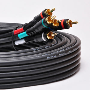P3V2A-20 20Ft 5-RCA Component Video/Audio Coaxial Cable RG-59/U for HDTV DVD VCR